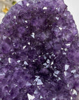 Amethyst Crystal Cluster Geode with Purple Points - CBP1158