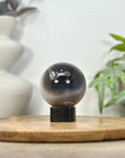 Quartz & Agate Sphere Geode with Druzy Interior - SPH0209