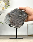 Rare Quartz Druzy & Jasper Stalactite Formation - MWS2842