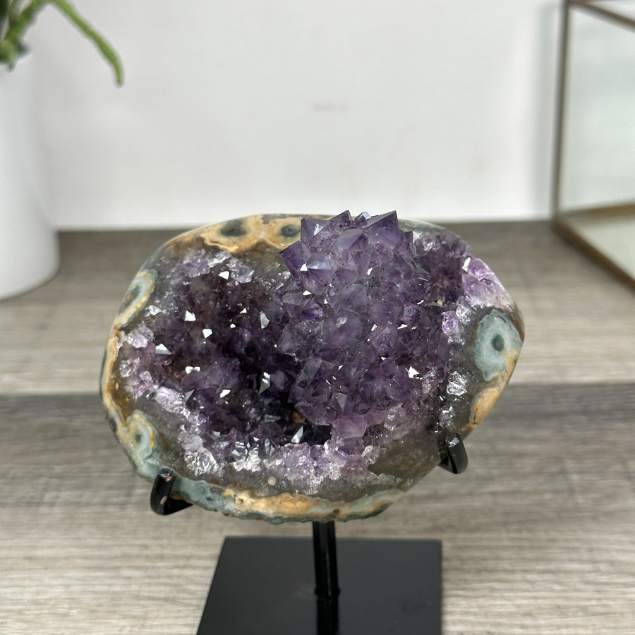 Natural Amethyst Stalactite Formation - MWS2851