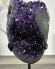 Deep Purple Amethyst Stone cluster on Stand - MWS2859