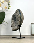 Natural Quartz Cluster full of Stalactites on Metal Stand - MWS2890
