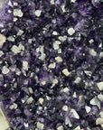 Large Natural Amethyst Specimen with Calcite Inclusions - MWS3092