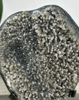 Natural Quartz Cluster full of Stalactites on Metal Stand - MWS2890
