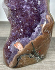 Unique Natural Amethyst Geode with Collection Grade Calcite Specimen - CBP1391