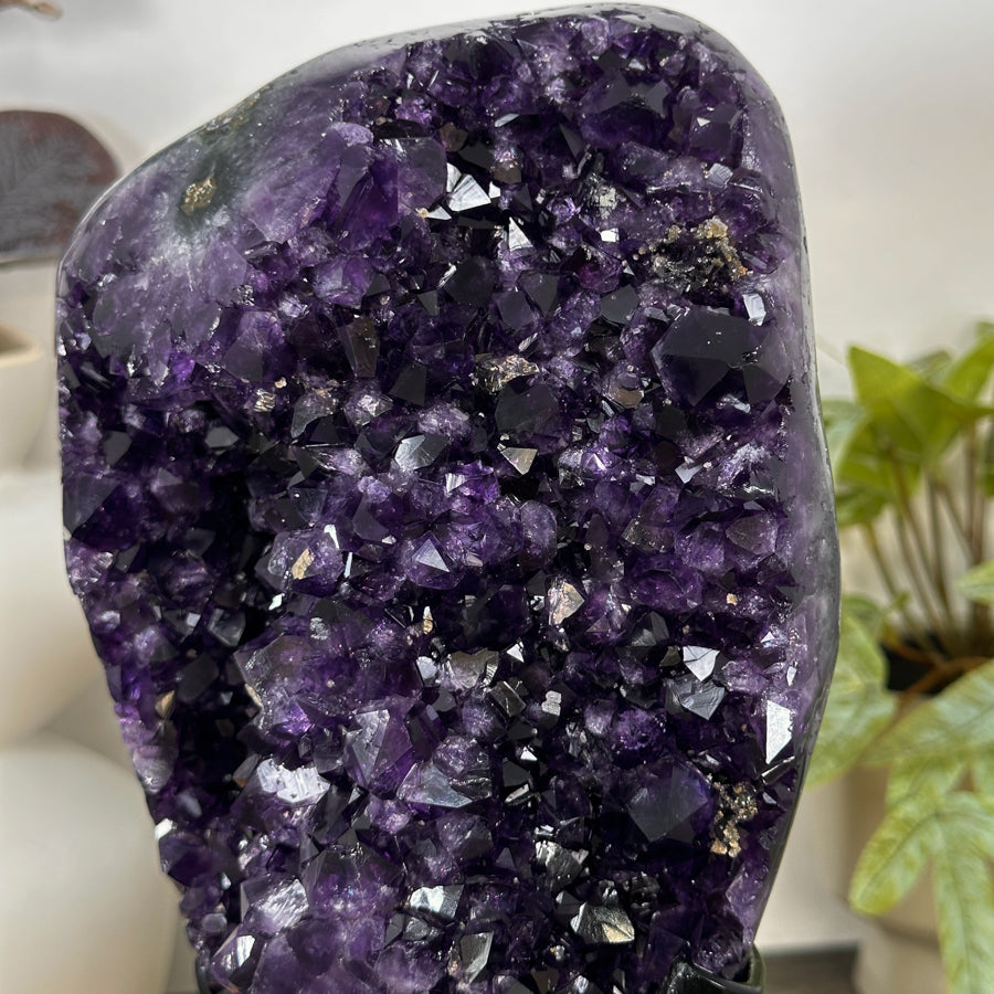 A+ Grade Uruguayan Amethyst Cluster on Stand - MWS3072