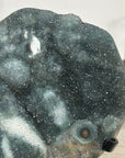 Green Druzy Crystal Natural Formation – Unique Mineral Display Piece - MWS2794