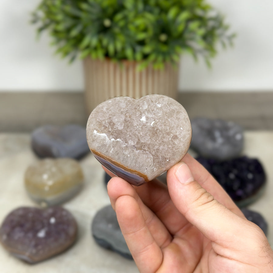 Mixed Minerals Hearts Set - MHLT0319