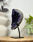 Premium Quality Uruguayan Amethyst Geode on Stand - MWS3056