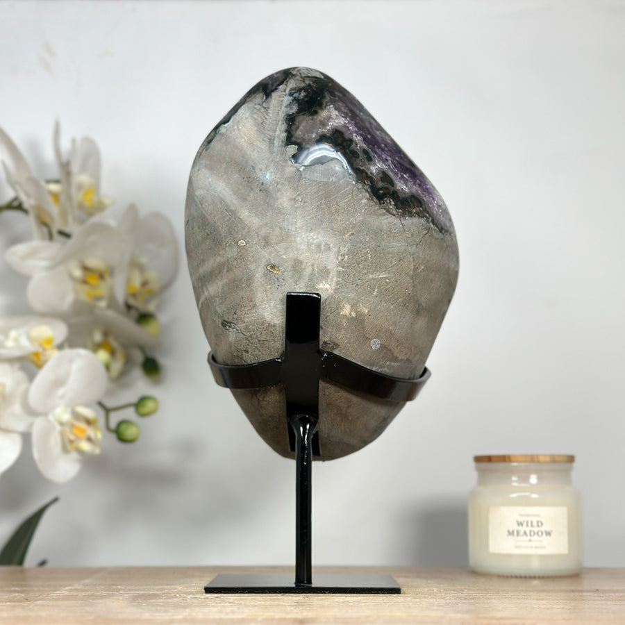 Natural Uruguayan Amethyst Geode, Top Grade Crystal - MWS2073