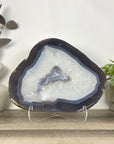 XL Blue Banded Agate Slice - SLC0025