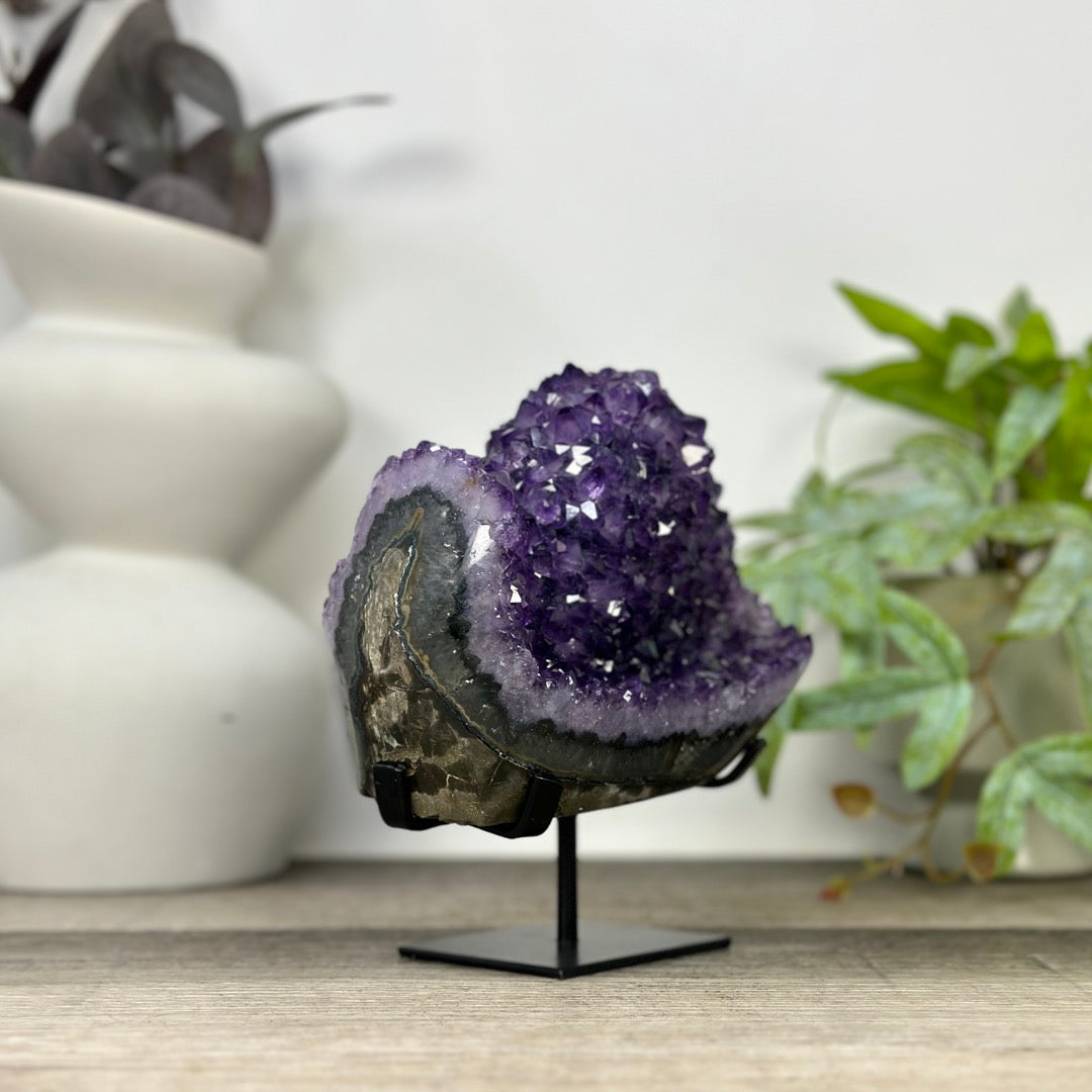 Natural Amethyst Crystal Cluster - MWS3305