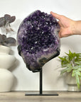 XXL Natural Amethyst Specimen on Stand - MWS3093