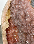 Huge Natural Pink Amethyst Statement Piece with Calcite Formation - CBP1431