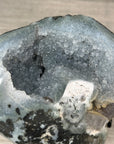 Rare Natural Quartz Druzy Geode with Hematite Formation - MWS2867