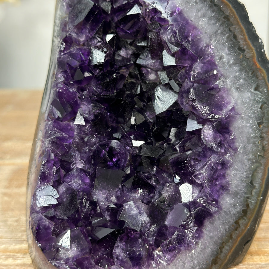 Amethyst Geode with Deep Purple Crystals - CBP1149
