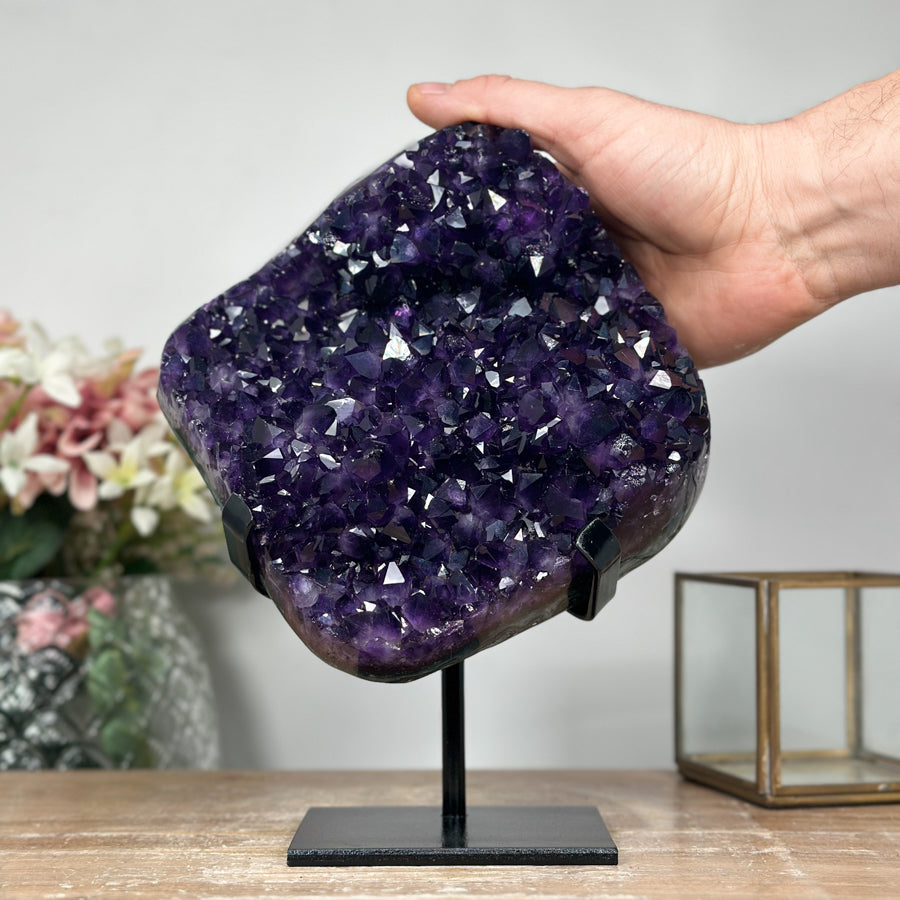 Superb Natural Amethyst Stone, A+ Grade - Perfect for Shelf Decoration - MWS1110
