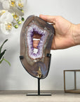 Natural Agate & Amethyst Crystal Portal - MWS2106