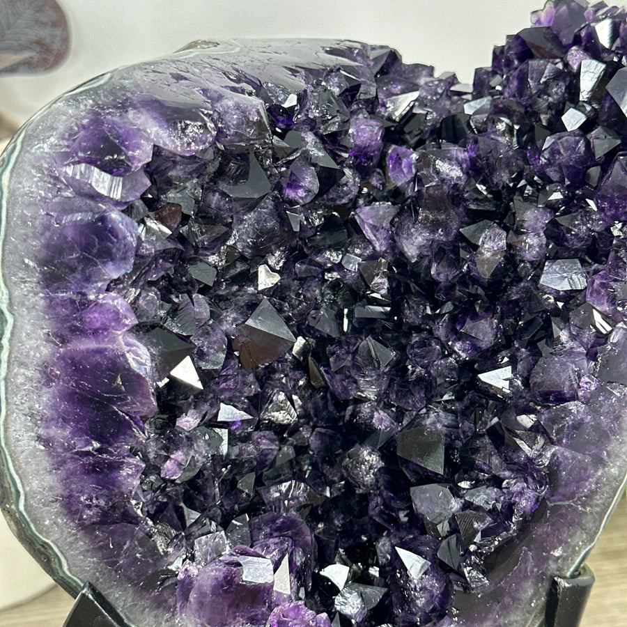 Top Quality Uruguayan Amethyst Crystal - Stand Included - MWS3085