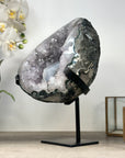 Natural Quartz Geode with Huge Calcite Formation - MWS2315