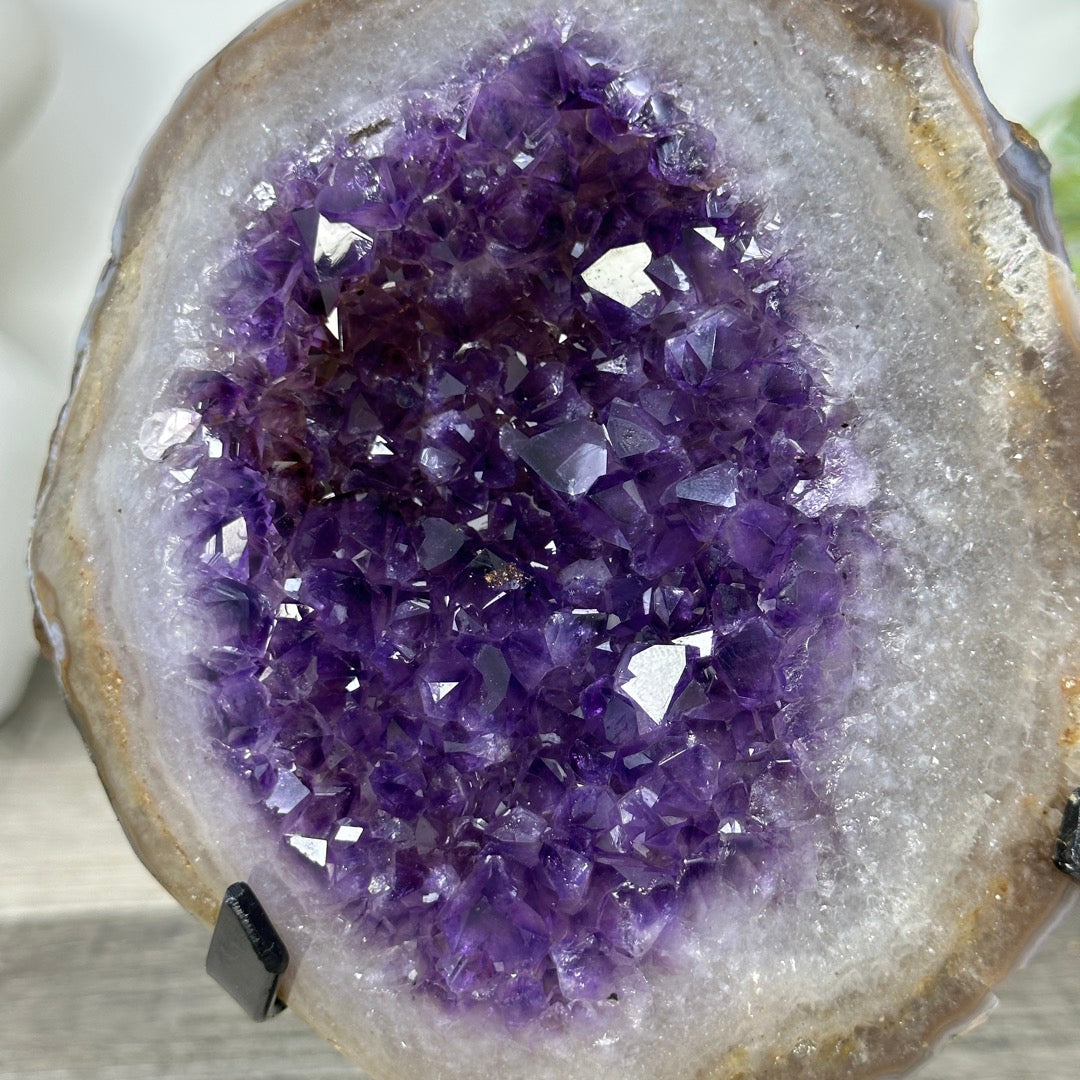 Stunning Amethyst Flower on Stand - MWS3307