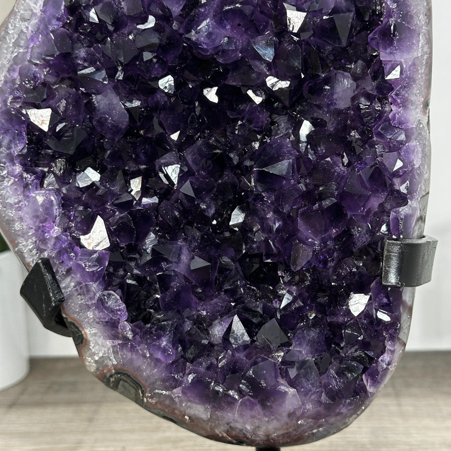 Top Quality Huge Natural Deep Purple Amethyst Statement Piece - MWS2959