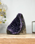 Amethyst Geode with Sparkling Crystal Interior - CBP1155