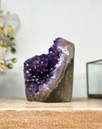 Uruguayan Amethyst Crystal Cluster with Deep Purple Points - CBP1144