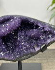 Natural uruguayan Amethyst Geode with Calcite Inclusion - MWS3379