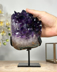 Stunning Natural Amethyst Crystal with Large & Shinny Crystals - MWS1932
