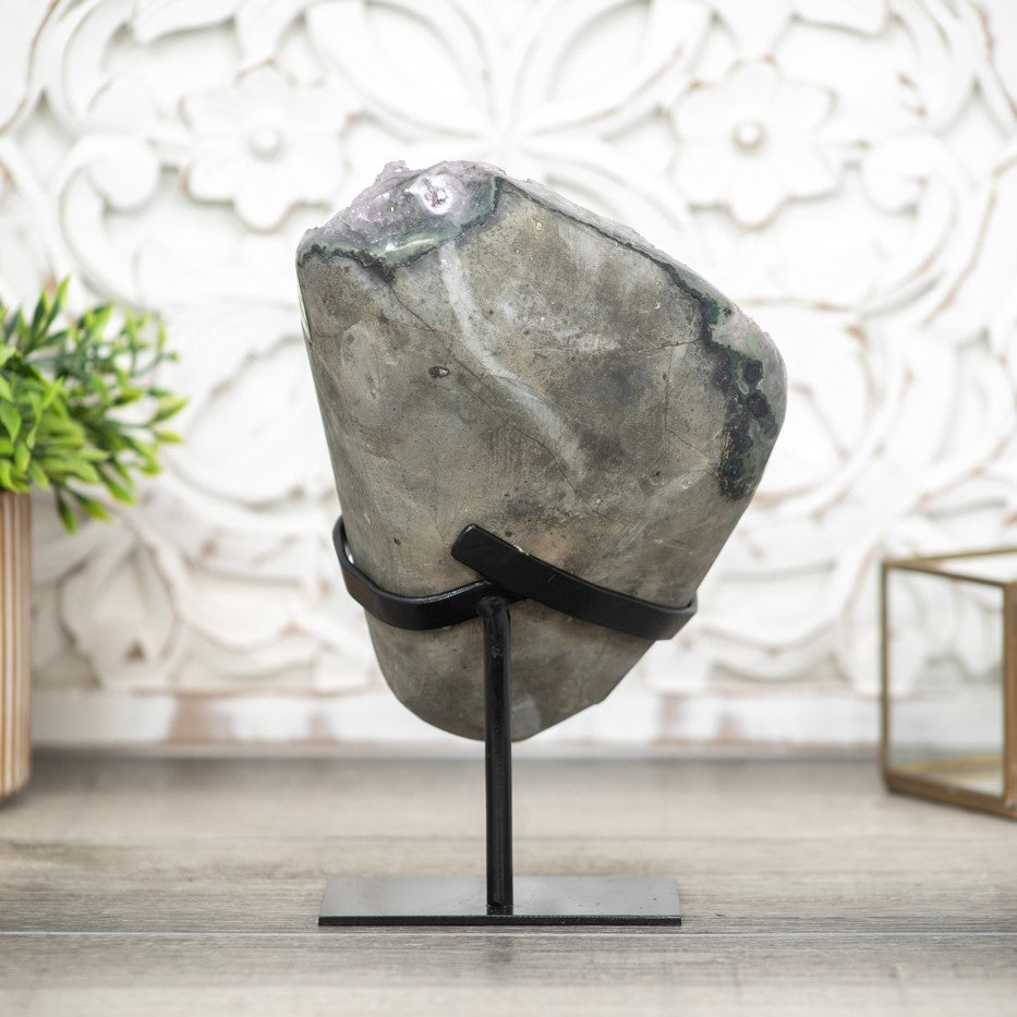 Beautiful Amethyst Geode with Micro Stalactites - MWS0407