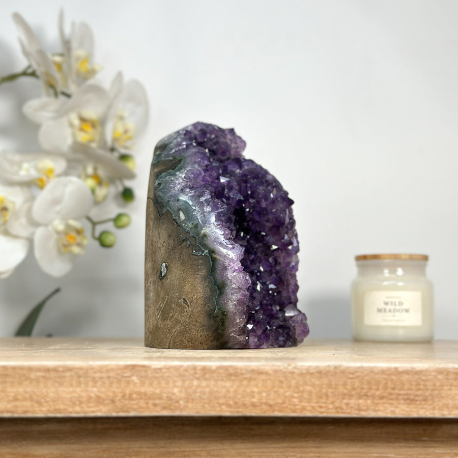 Self Standing Uruguayan Amethyst Cathedral - CBP1132