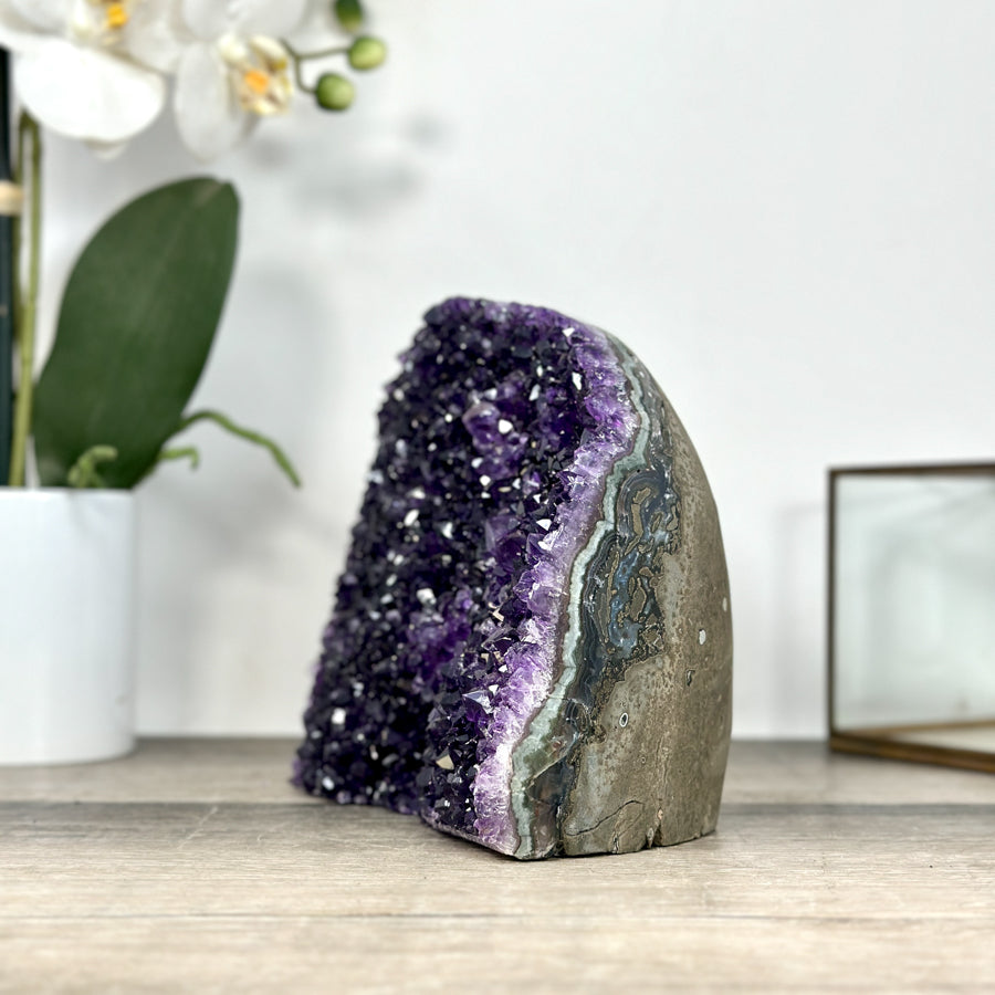 Natural Amethyst Stone Cathedral - CBP1286