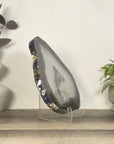 XL Blue Banded Agate Slice - SLC0025