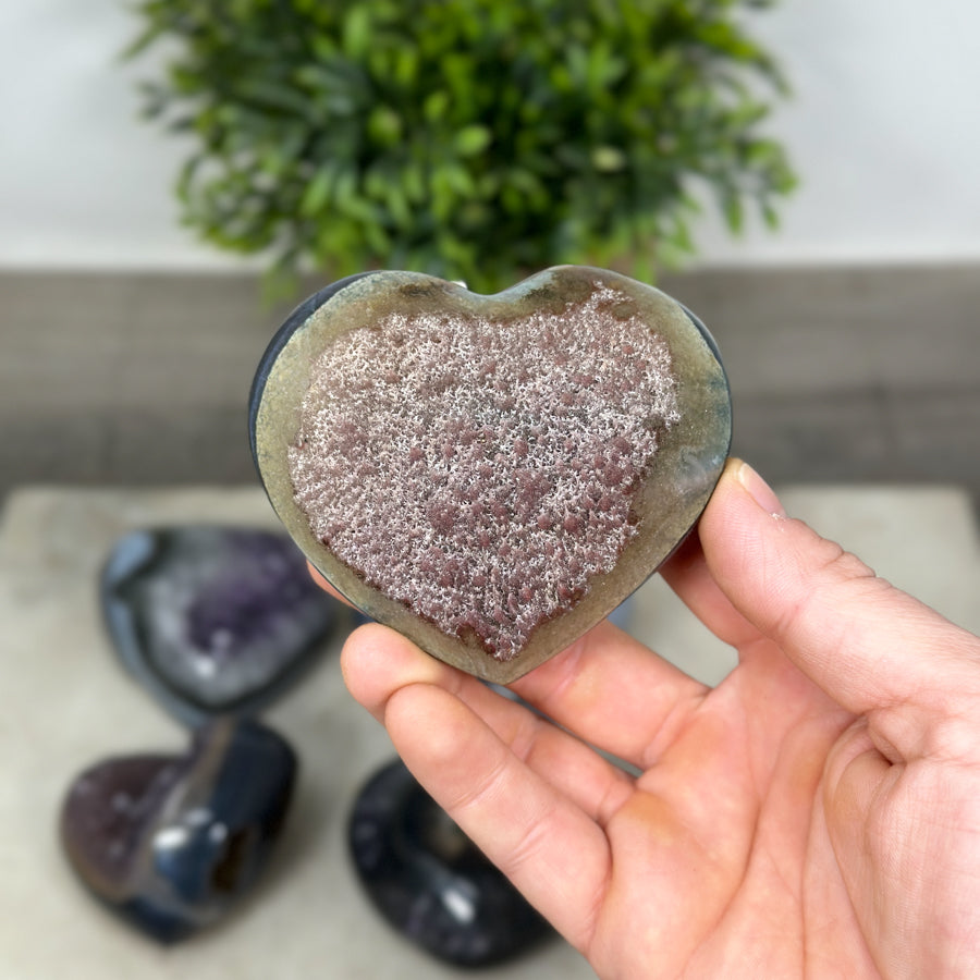 Mixed Minerals Hearts Set - MHLT0293
