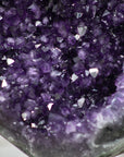 AAA Natural Amethyst Stone with Super Shinny Crystals - MWS0084