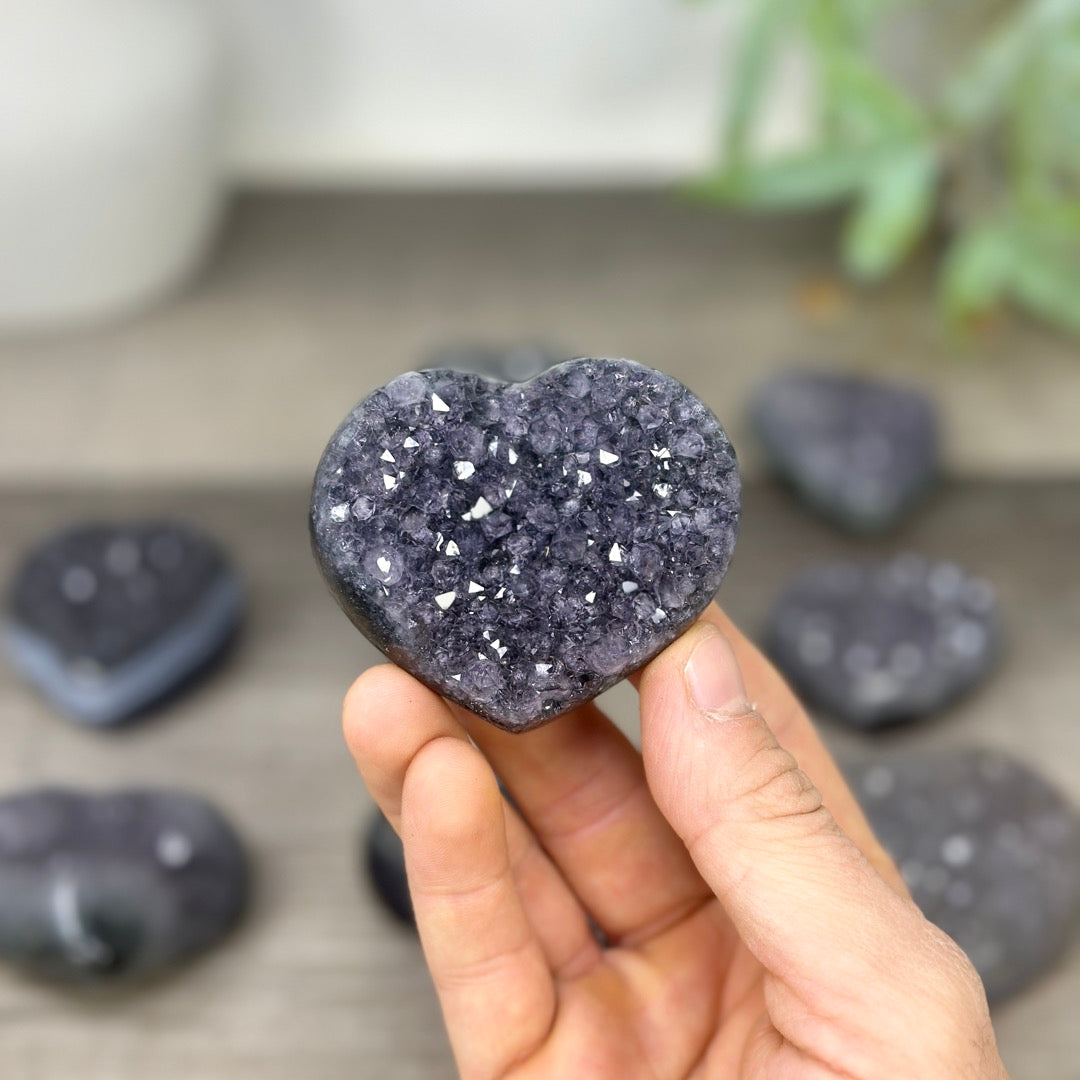 Mixed Minerals Hearts Set - MHLT0357
