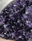 Natural Amethyst Crystal Cluster with Polished Edge for Home Decor Display - CBP1153