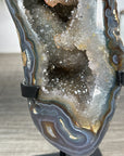 Natural Agate & Quartz Geode Stone Specimen - MWS2423