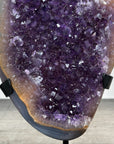 Natural Amethyst & Agate Stone on Stand - MWS3024