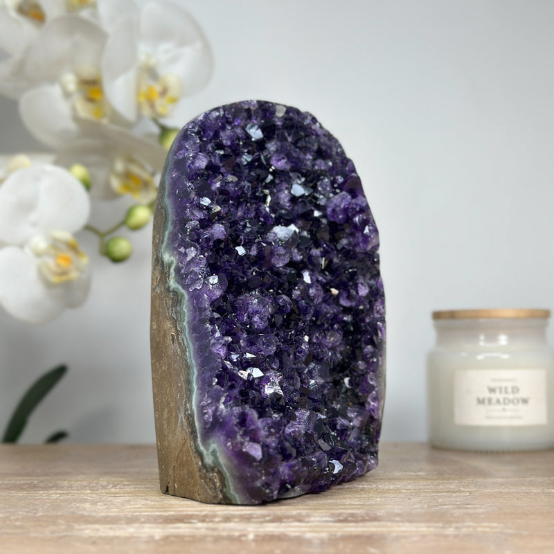 Stunning A+ Natural Amethyst Cathedral - CBP1094