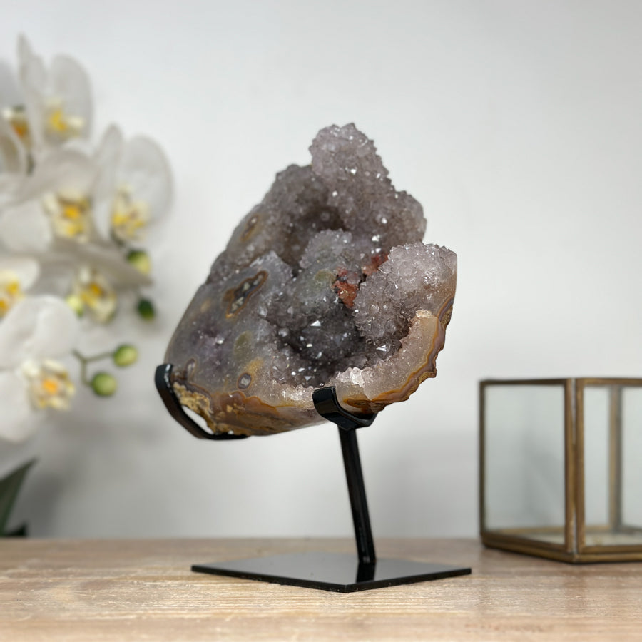 Natural Quartz Clsuter with Unique Stalactite Formation - MWS1889