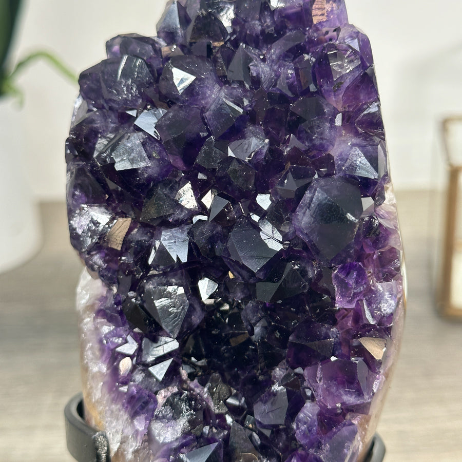 Amethyst Cluster with Deep Purple Crystals - MWS2202