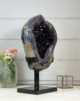 Huge Natural Amethyst Geode with Agate Shell - MWS2440
