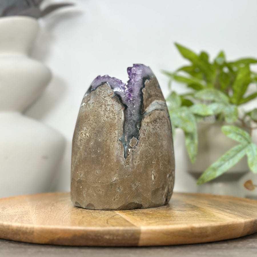 Natural Amethyst Geode Cathedral Geode from Uruguay - CBP1296