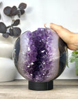 Huge XXL Amethyst & Agate Sphere Geode - SPH0237