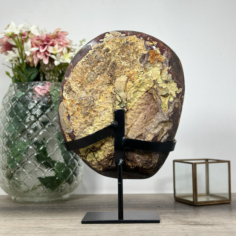 Large Natural Quartz Sugar Druzy Geode - MWS1251