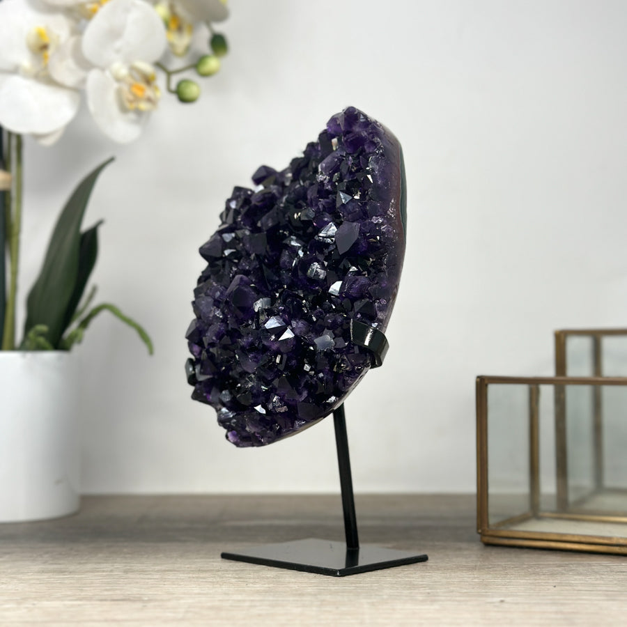 Deep Purple Amethyst Crystal from Uruguay - MWS2212