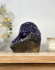 Natural Amethyst Cathedral Cave with self Cut Base - CBP1122