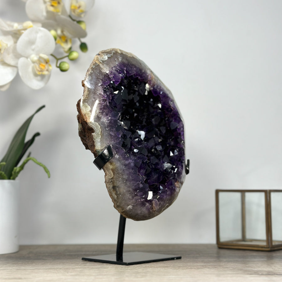 Stunning Large Amethyst &amp; Jasper Specimen from Uruguay - MWS2025